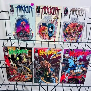 Spawn Wildcats 1 3-4 Blood Feud 1 & Violator Badrock 1 Witchblade 1 3 Angela 1 3